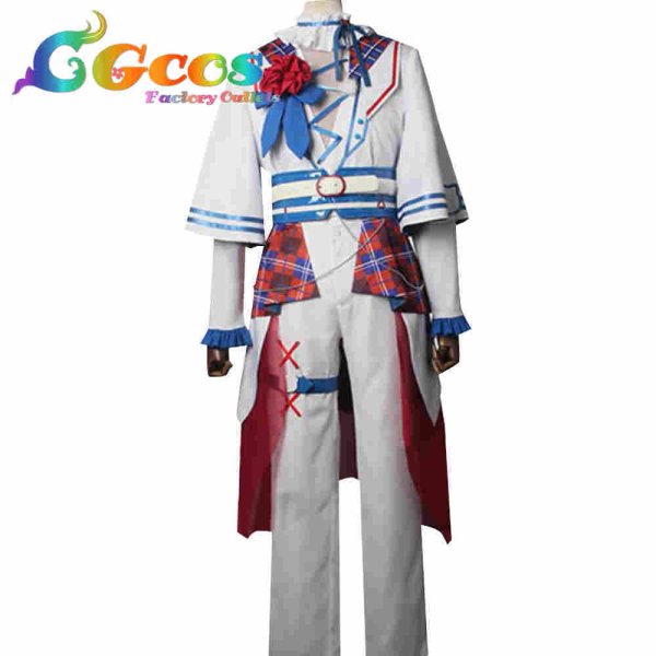 画像2: あんさんぶるスターズ! サンリオコラボ 礼瀬マヨイ 椎名ニキ 桜河こはく 天城一彩 コスプレ衣装 (2)