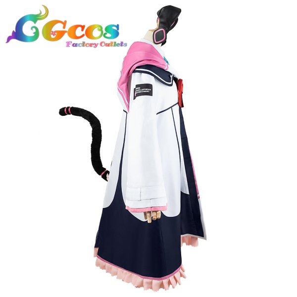 画像3: 「一部在庫あり」ブルーアーカイブ 才羽モモイ コスプレ衣装 (3)