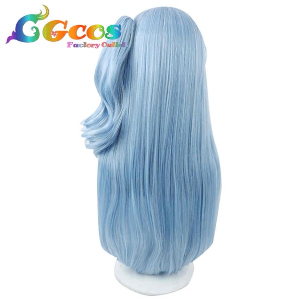 画像2: BanG Dream! バンドリ! ウィッグ ハロー、ハッピーワールド! にこにこプラネット/3周年 松原花音 コスプレ衣装 (2)