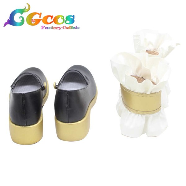 画像3: ブルーアーカイブ コスプレ靴 伊落マリー コスプレブーツ コスプレ衣装 (3)