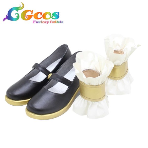 画像2: ブルーアーカイブ コスプレ靴 伊落マリー コスプレブーツ コスプレ衣装 (2)