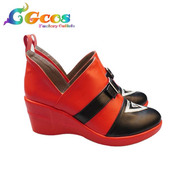 画像2: バーチャルYouTuber VTuber コスプレ靴 神納セイガ コスプレブーツ コスプレ衣装 (2)