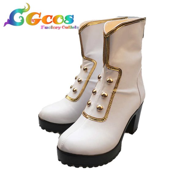 画像2: バーチャルYouTuber VTuber コスプレ靴 kson ケイソン コスプレブーツ コスプレ衣装 (2)