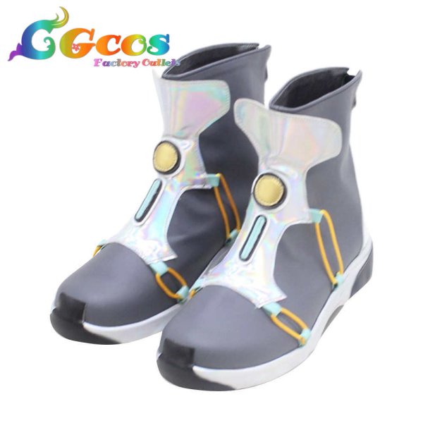 画像2: 勝利の女神:NIKKE コスプレ靴 アドミ コスプレブーツ コスプレ衣装 (2)