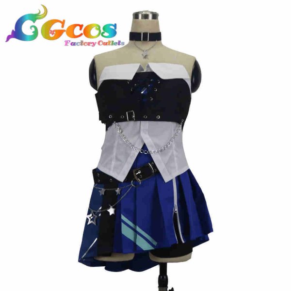 画像3: プロジェクトセカイ カラフルステージ!feat.初音ミク　夜明け前の語らい　星乃一歌　コスプレ衣装 (3)