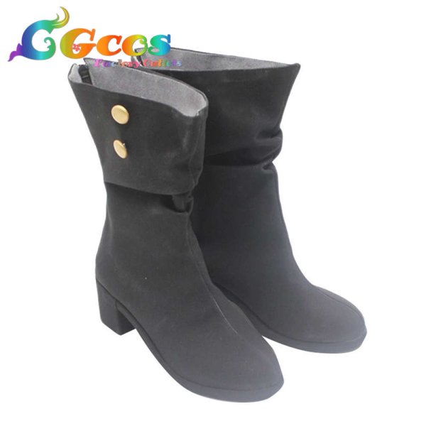 画像2: スパイ教室 コスプレ靴 リリィ コスプレブーツ コスプレ衣装 (2)