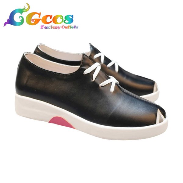 画像3: バーチャルYouTuber VTuber コスプレ靴 猫汰つな 初期衣装 コスプレブーツ コスプレ衣装 (3)