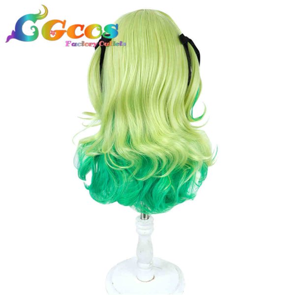 画像2: バーチャルYouTuber Vtuber ウィッグ セレス・ファウナ CeresFauna 私服衣装 コスプレ衣装 (2)