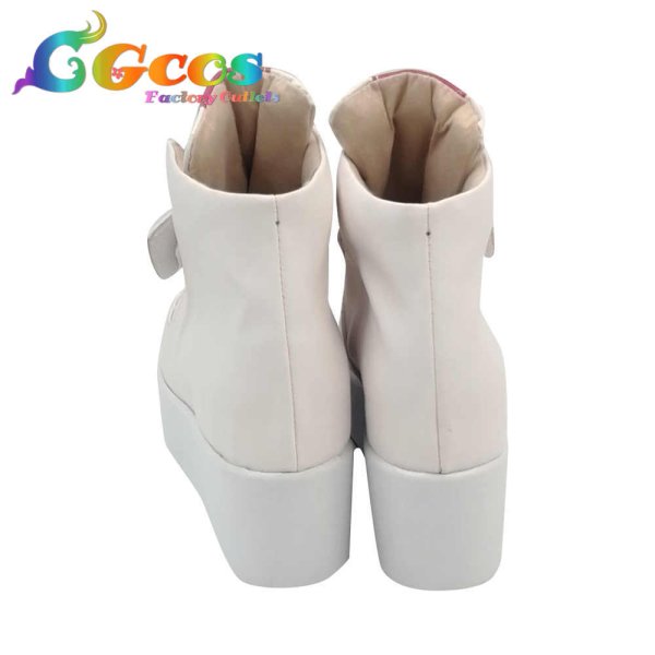 画像3: バーチャルYouTuber VTuber コスプレ靴 アザ Aza 新衣装ノースリーブ コスプレブーツ コスプレ衣装 (3)