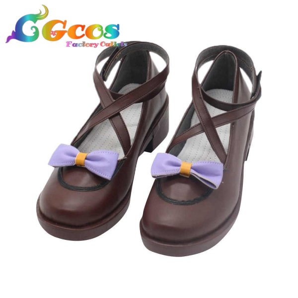 画像2: 自称・街の人気者 輿水幸子 コスプレ靴 コスプレブーツ コスプレ衣装 (2)