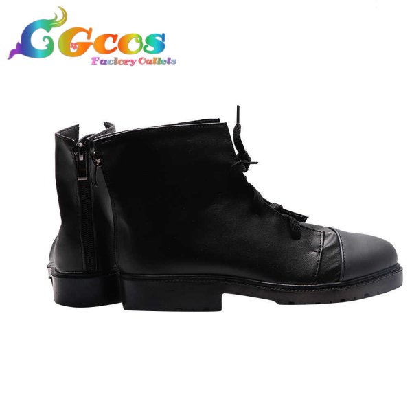 画像3: 殺戮の天使 コスプレ靴 ザック コスプレブーツ コスプレ衣装 (3)