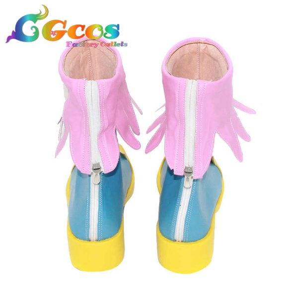 画像3: ひろがるスカイ!プリキュア コスプレ靴 ソラ・ハレワタール キュアスカイ コスプレブーツ コスプレ衣装 (3)
