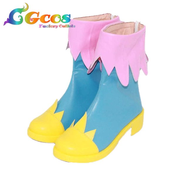 画像2: ひろがるスカイ!プリキュア コスプレ靴 ソラ・ハレワタール キュアスカイ コスプレブーツ コスプレ衣装 (2)