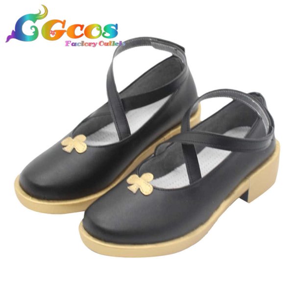 画像2: バーチャルYouTuber VTuber コスプレ靴 Millie Parfait ミリー・パフェ Queen of Clubs コスプレブーツ コスプレ衣装 (2)