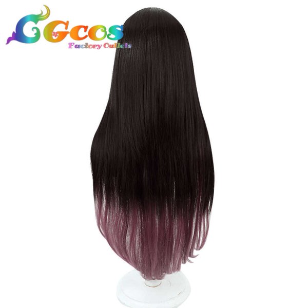 画像2: バーチャルYouTuber VTuber ウィッグ 鈴鹿詩子 コスプレ衣装 (2)