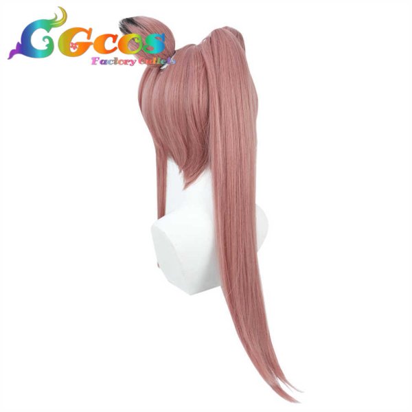 画像2: アークナイツ ウィッグ 林雨霞 リン・ユーシャ コスプレ衣装 (2)