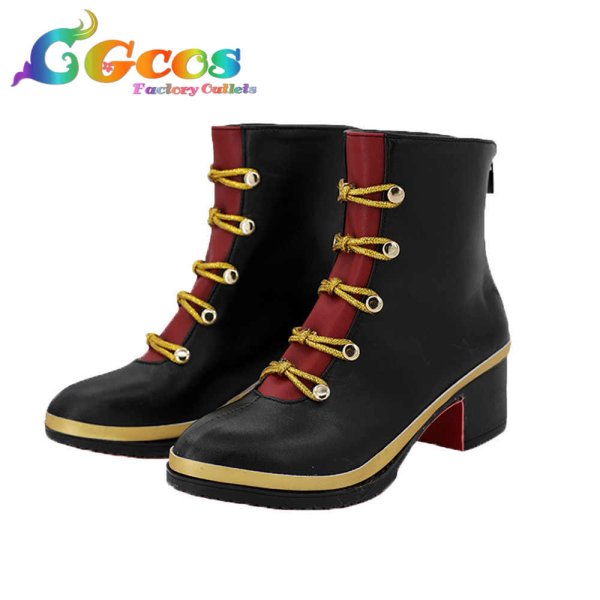 画像3: あんさんぶるスターズ! 夜空に近い場所 コスプレ靴 朔間零 コスプレブーツ コスプレ衣装 (3)