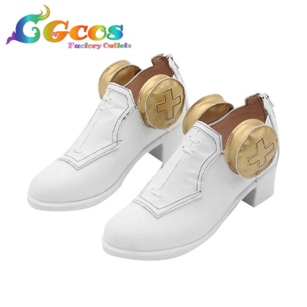 画像2: 終末のワルキューレ コスプレ靴 ブリュンヒルデ コスプレブーツ コスプレ衣装 (2)