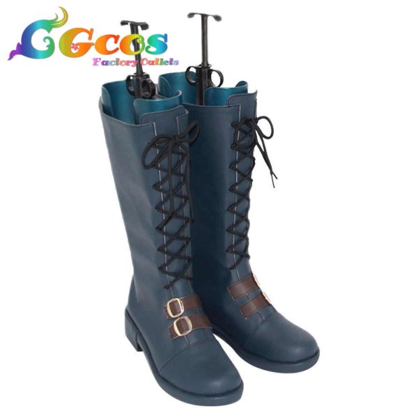 画像2: コスプレ靴 ぽぷ衣装 二宮飛鳥 コスプレブーツ コスプレ衣装 (2)