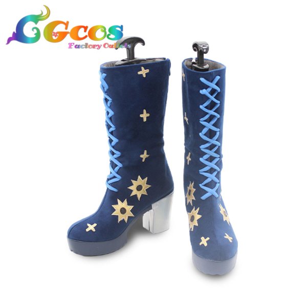 画像2: あんさんぶるスターズ! コスプレ靴 スターライトパレード fine & Knights 朔間凛月 瀬名泉 朱桜司 コスプレブーツ コスプレ衣装 (2)