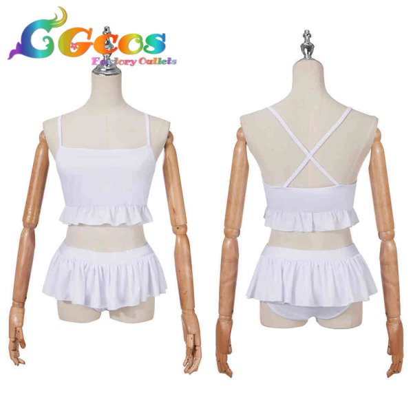 画像3: ブルーアーカイブ 小鳥遊ホシノ 水着 コスプレ衣装 (3)