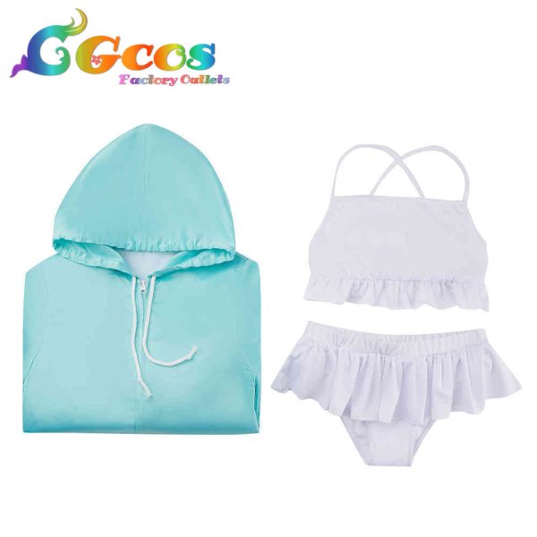 画像4: ブルーアーカイブ 小鳥遊ホシノ 水着 コスプレ衣装 (4)