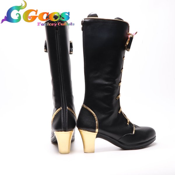 画像3: Reach 4 the Dream! 四条貴音 コスプレ靴 コスプレブーツ コスプレ衣装 (3)