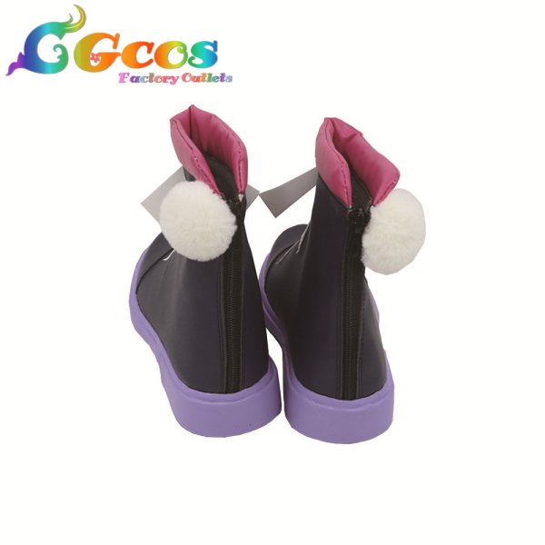 画像3: シャドウバースF コスプレ靴 乙坂シオン コスプレブーツ コスプレ衣装 (3)