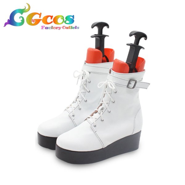 画像2: プロジェクトセカイ カラフルステージ!feat.初音ミク コスプレ靴 Calm Rider 青柳冬弥 コスプレブーツ コスプレ衣装 (2)