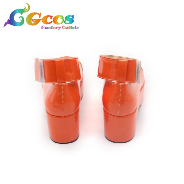 画像3: キラキラ☆プリキュアアラモード コスプレ靴 有栖川ひまり キュアカスタード 変身後 コスプレブーツ コスプレ衣装 (3)