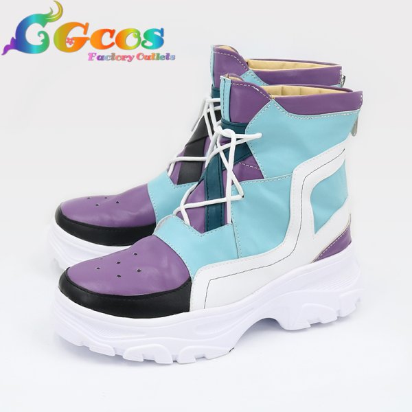 画像2: 刀剣乱舞ONLINE コスプレ靴 源清麿 ?番 コスプレブーツ コスプレ衣装 (2)