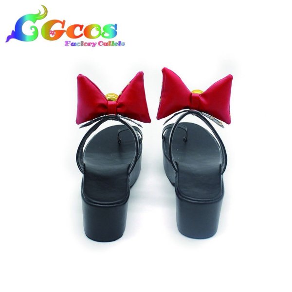 画像3: バーチャルYouTuber Vtuber コスプレ靴 Airani Iofifteen アイラニ・イオフィフティーン 着物衣装 コスプレブーツ コスプレ衣装 (3)