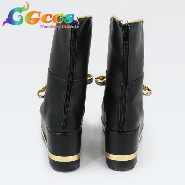 画像3: バーチャルYouTuber Vtuber コスプレ靴 りんうらん霖雨蘭 コスプレブーツ コスプレ衣装 (3)