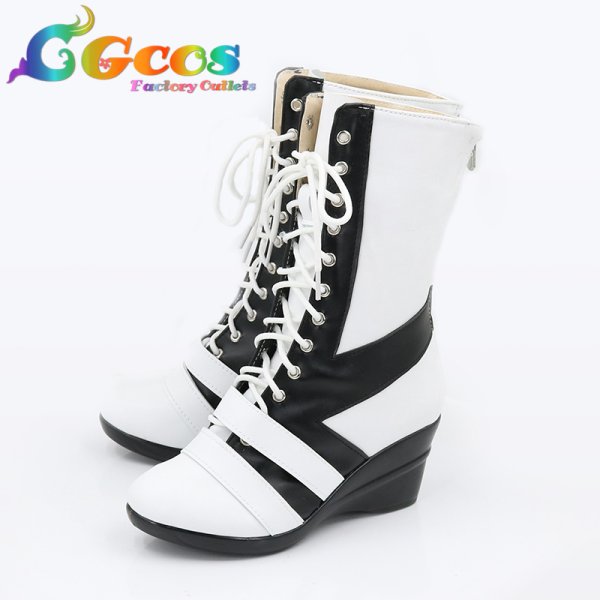 画像2: NU:カーニバル コスプレ靴 クリムゾンシャドウ 八雲 コスプレブーツ コスプレ衣装 (2)