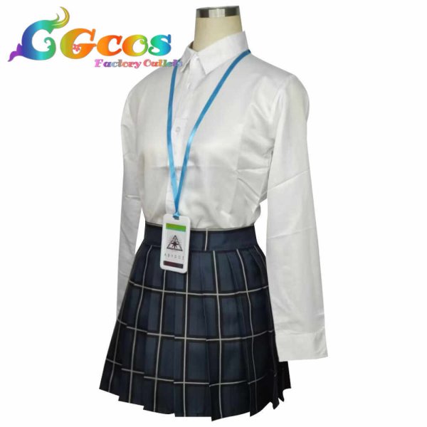 画像3: ブルーアーカイブ 十六夜ノノミ コスプレ衣装 (3)