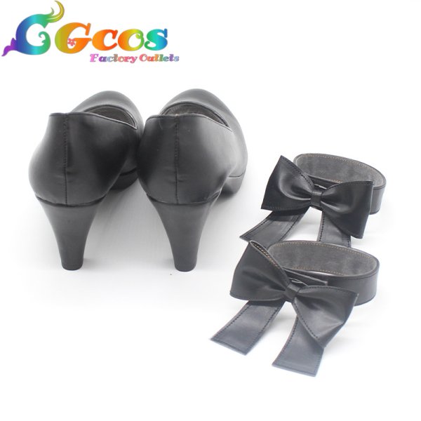 画像3: 転生王女と天才令嬢の魔法革命 コスプレ靴 アニスフィア・ウィン・パレッティア コスプレブーツ コスプレ衣装 (3)