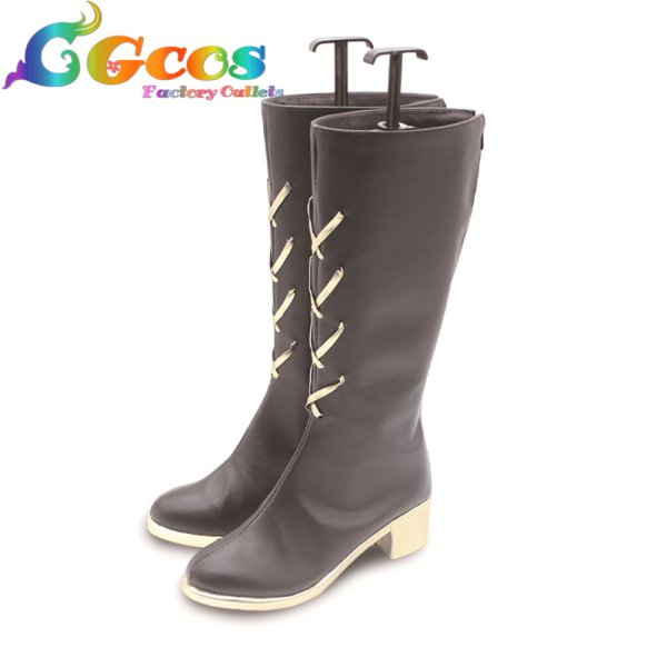 画像2: あんさんぶるスターズ! コスプレ靴 Believe 4 leaves 天城一彩 白鳥藍良 礼瀬マヨイ 風早巽 コスプレブーツ コスプレ衣装 (2)