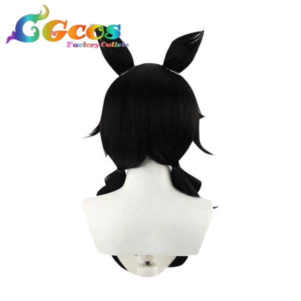 画像2: バーチャルYouTuber VTuber ウィッグ 大神ミオ 新衣装 コスプレ衣装 (2)