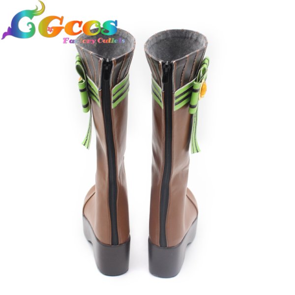 画像3: プロジェクトセカイ カラフルステージ!feat.初音ミク　コスプレ靴　メルティペパーミント　草薙寧々　コスプレブーツ　コスプレ衣装 (3)