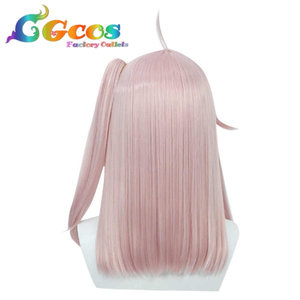 画像2: バーチャルYouTuber VTuber ウィッグ 永雛タフィー サイドテール コスプレ衣装 (2)