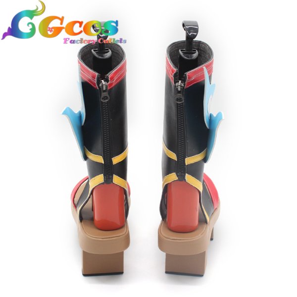 画像3: プロジェクトセカイ カラフルステージ!feat.初音ミク コスプレ靴 神之使 天馬司 コスプレブーツ コスプレ衣装 (3)