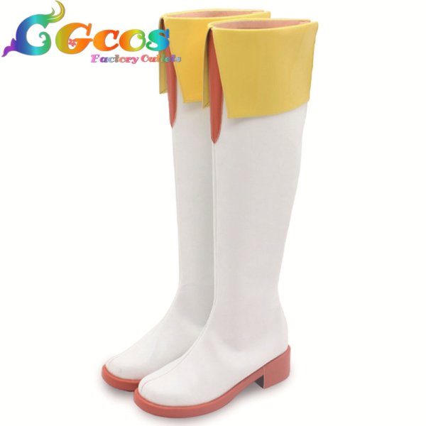 画像2: Go!プリンセスプリキュア コスプレ靴 天ノ川きらら キュアトゥインクル コスプレブーツ コスプレ衣装 (2)