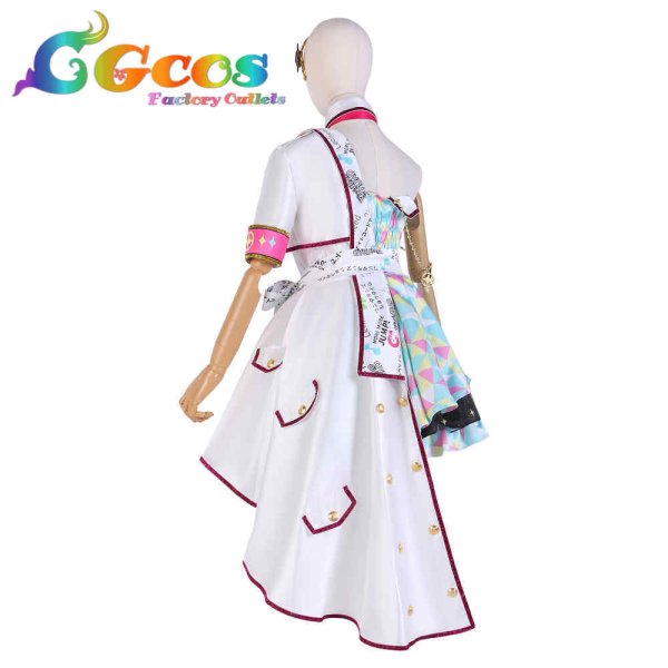 画像4: プロジェクトセカイ カラフルステージ!feat.初音ミク 初音ミク 2周年 Journey 星乃一歌 初音ミク 花里みのり コスプレ衣装 (4)