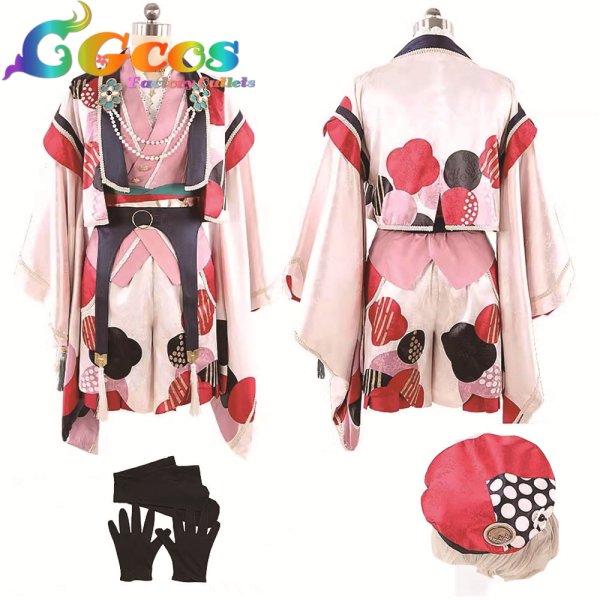 画像2: あんさんぶるスターズ! ハレノヒSugar Wave 紫之創 真白友也 コスプレ衣装 (2)