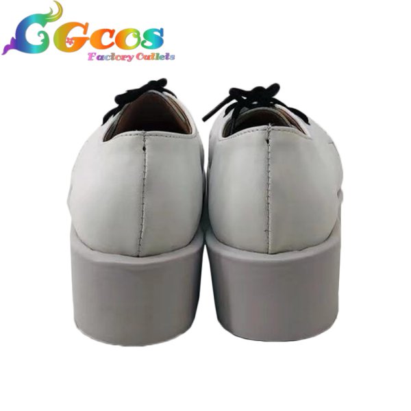 画像3: スーパーダンガンロンパ2 さよなら絶望学園 コスプレ靴 澪田唯吹 コスプレブーツ コスプレ衣装 (3)