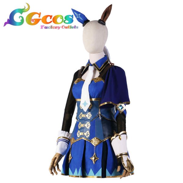 画像2: ウマ娘プリティーダービー アドマイヤベガ コスプレ衣装 (2)