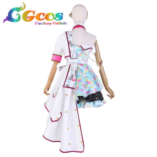 画像5: プロジェクトセカイ カラフルステージ!feat.初音ミク 初音ミク 2周年 Journey 星乃一歌 初音ミク 花里みのり コスプレ衣装 (5)