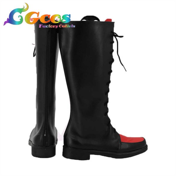 画像2: BanG Dream! バンドリ コスプレ靴 Poppin'Party はじまりの音 戸山香澄 コスプレブーツ コスプレ衣装 (2)