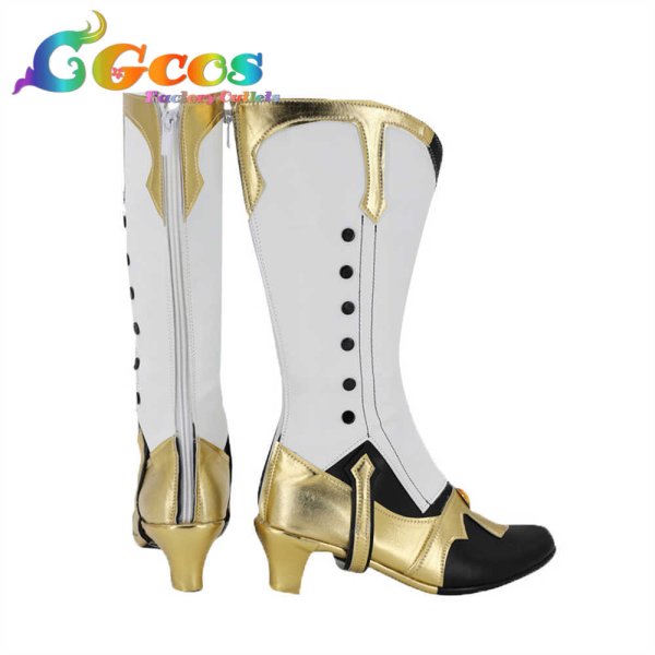 画像3: 原神 げんしん コスプレ靴 行秋 ゆくあき コスプレブーツ コスプレ衣装 (3)