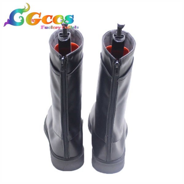 画像3: ブルーアーカイブ コスプレ靴 歌住サクラコ コスプレブーツ コスプレ衣装 (3)